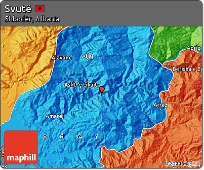 Political Map of Svutë