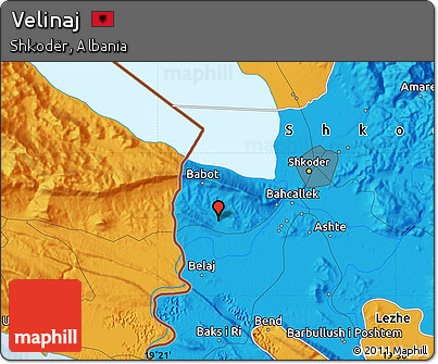 Political Map of Velinaj