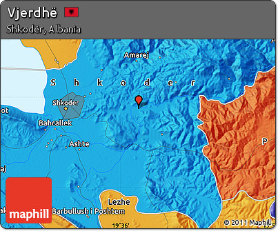 Political Map of Vjerdhë