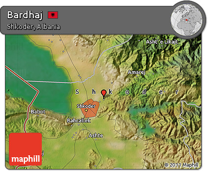 Satellite Map of Bardhaj