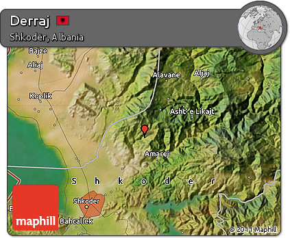 Satellite Map of Derraj