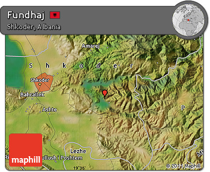 Satellite Map of Fundhaj