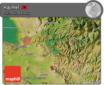 Satellite Map of Hajmel