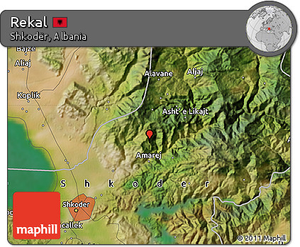 Satellite Map of Rekal