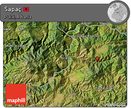 Satellite Map of Sapaç