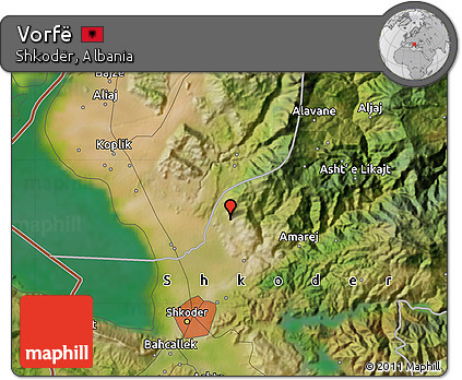 Satellite Map of Vorfë