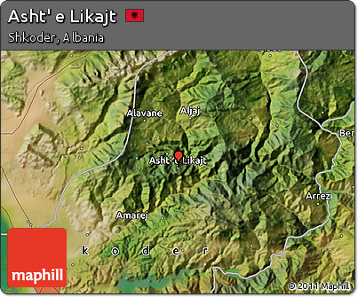 Satellite Map of Asht' E Likajt