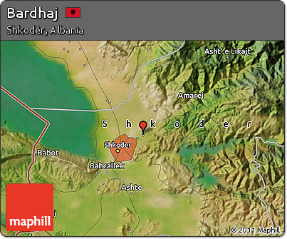 Satellite Map of Bardhaj