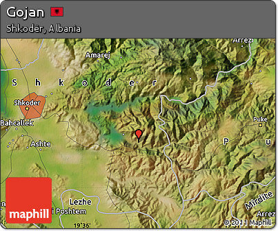 Satellite Map of Gojan