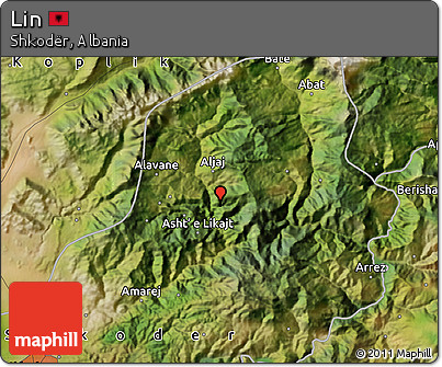 Satellite Map of Lin
