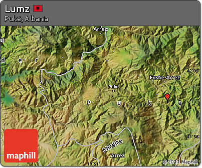Satellite Map of Lumz