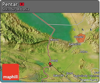 Satellite Map of Pentar