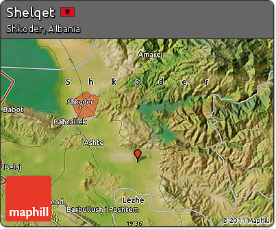 Satellite Map of Shelqet