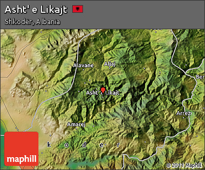 Satellite Map of Asht' E Likajt