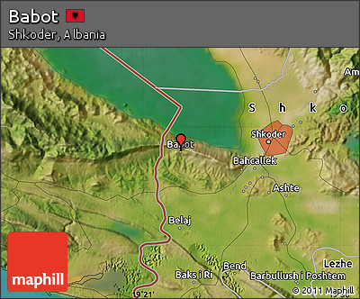 Satellite Map of Babot