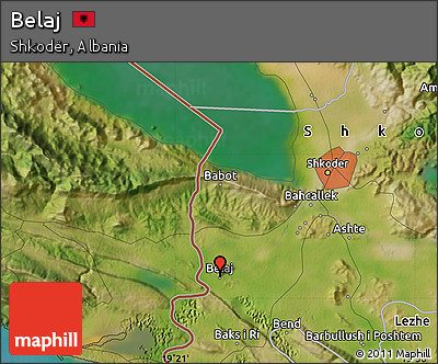 Satellite Map of Belaj