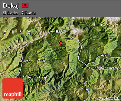 Satellite Map of Dakaj