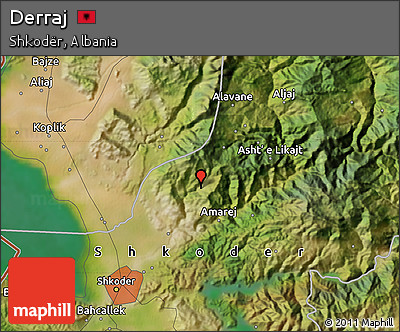 Satellite Map of Derraj