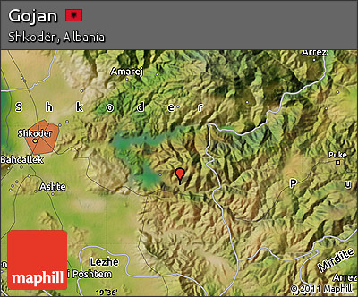 Satellite Map of Gojan