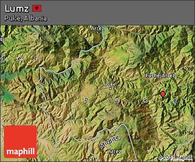 Satellite Map of Lumz