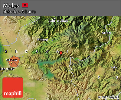 Satellite Map of Malas