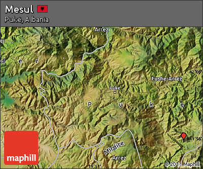 Satellite Map of Mesul
