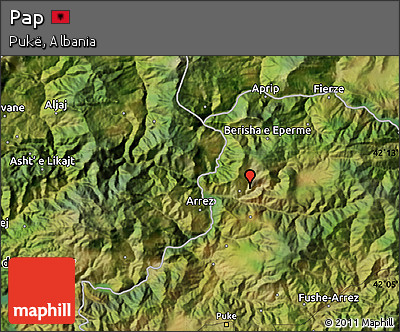 Satellite Map of Pap