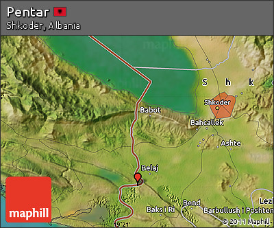 Satellite Map of Pentar