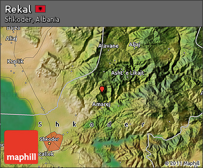Satellite Map of Rekal