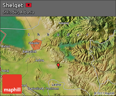 Satellite Map of Shelqet