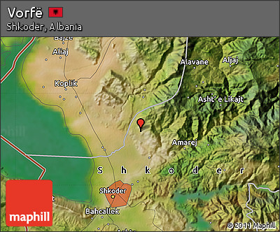 Satellite Map of Vorfë