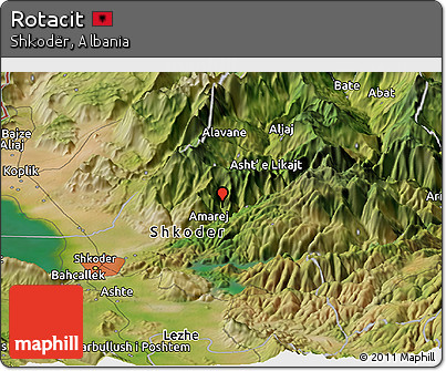 Satellite Panoramic Map of Rotacit