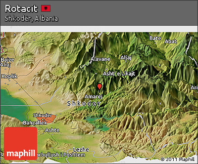 Satellite Panoramic Map of Rotacit