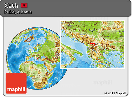 Physical Location Map of Xath