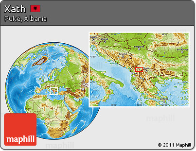 Physical Location Map of Xath