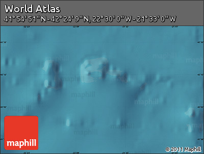 Satellite Map of the Area around 42° 9' 30" N, 22° 1' 29" W