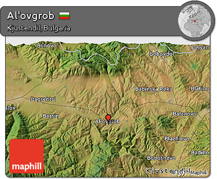 Satellite 3D Map of Al'ovgrob