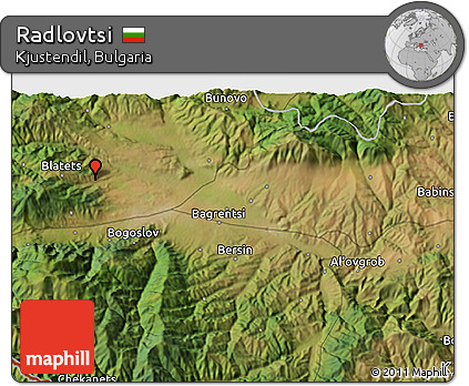 Satellite 3D Map of Radlovtsi