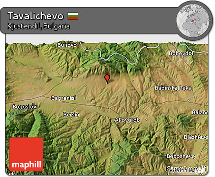 Satellite 3D Map of Tavalichevo