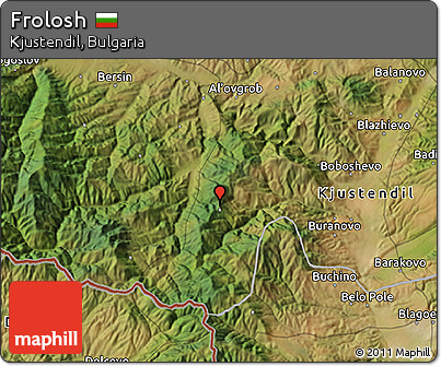 Satellite 3D Map of Frolosh