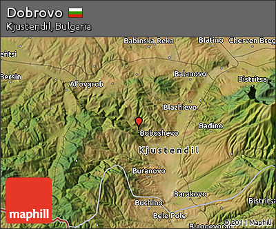 Satellite 3D Map of Dobrovo