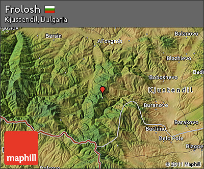 Satellite 3D Map of Frolosh