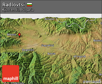 Satellite 3D Map of Radlovtsi