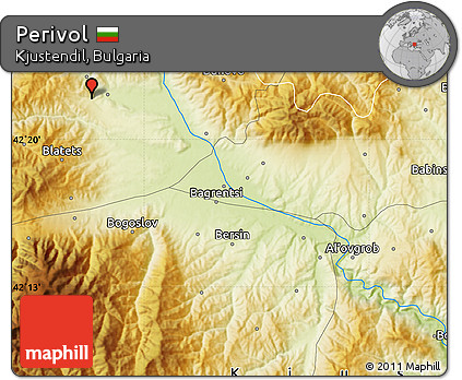 Physical Map of Perivol