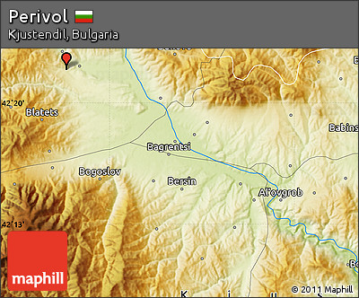 Physical Map of Perivol