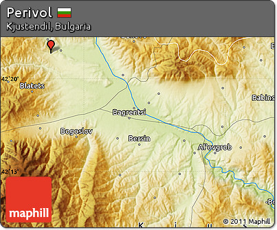 Physical Map of Perivol