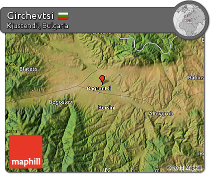 Satellite Map of Girchevtsi