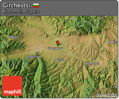 Satellite Map of Girchevtsi