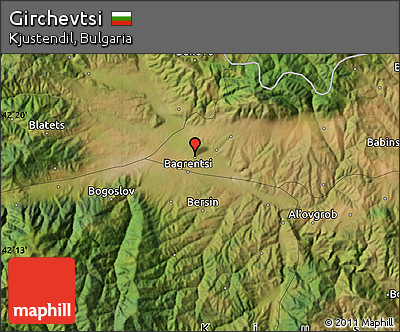 Satellite Map of Girchevtsi