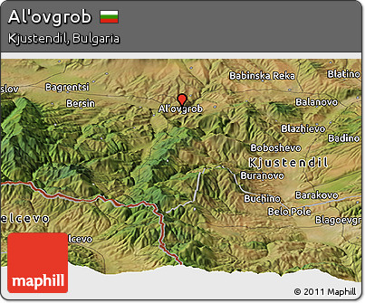 Satellite Panoramic Map of Al'ovgrob